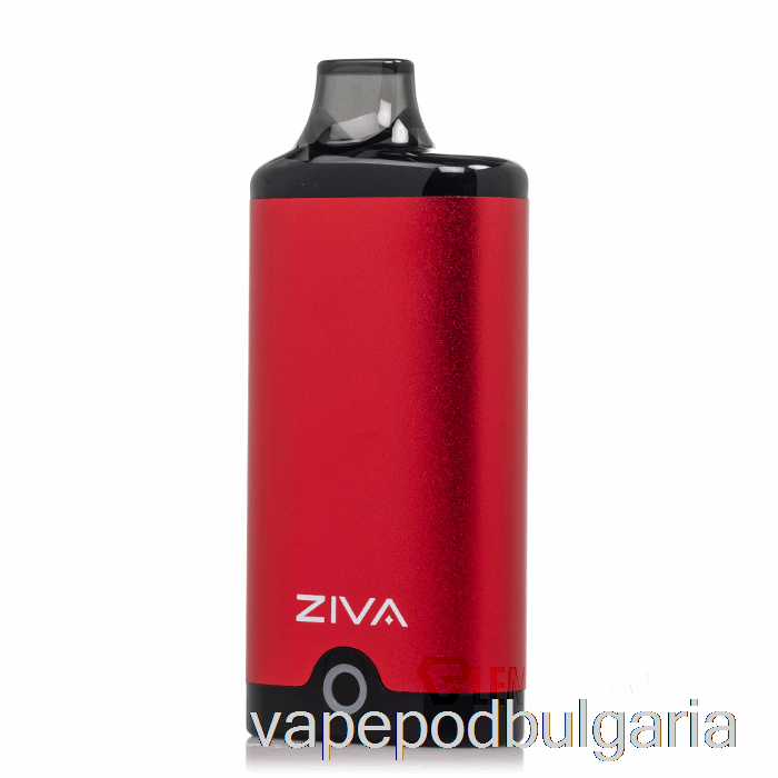 Vape 10000 Дръпки Yocan Ziva 510 батерия червена